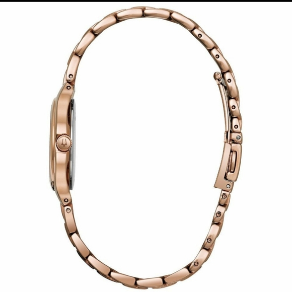 BULOVA classic Rose Goldtone Watch